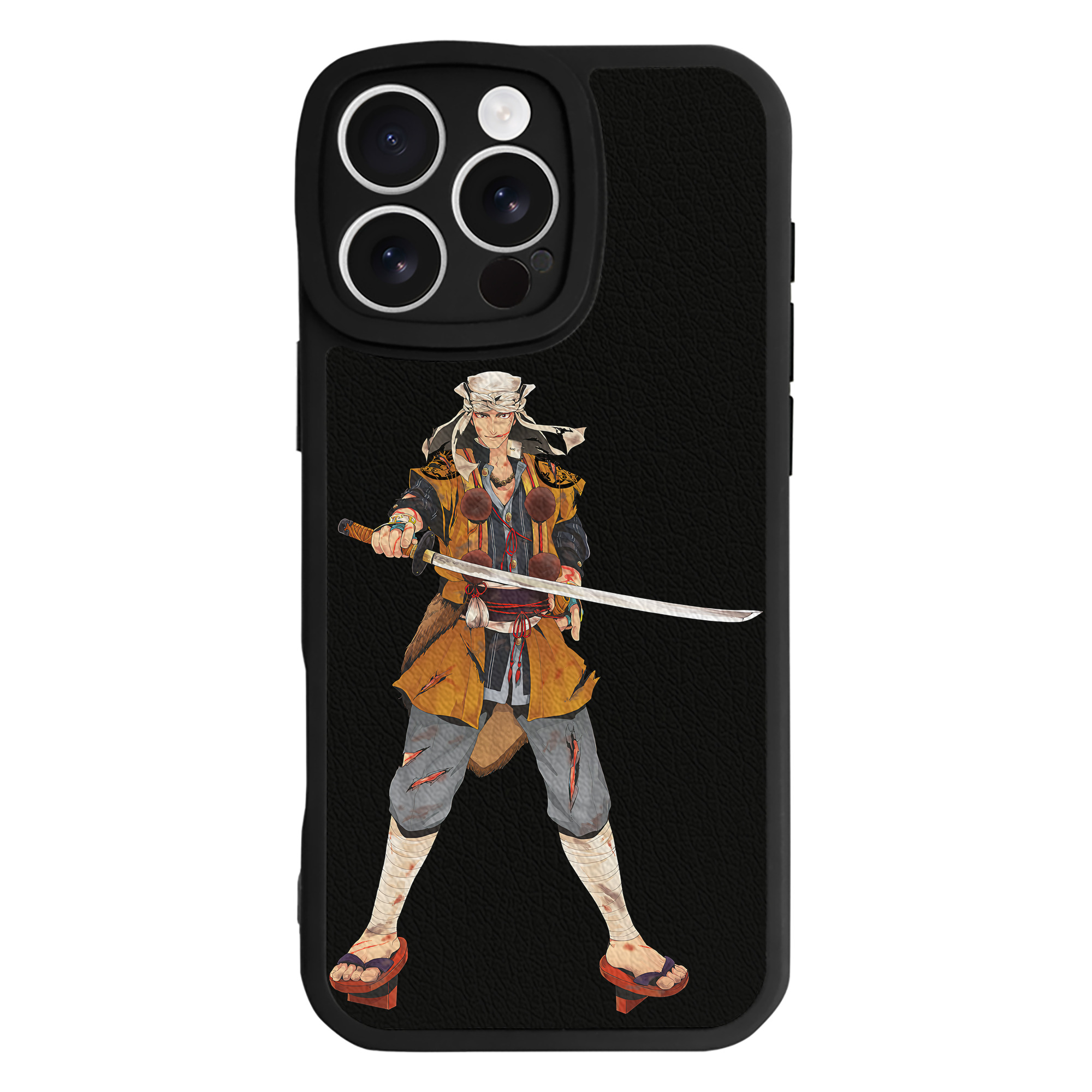 （画像用） 刀剣乱舞 Touken Ranbu 【iPhone 16シリーズ対応】シリコンスマホケース（レザー調） 材質：シリコン